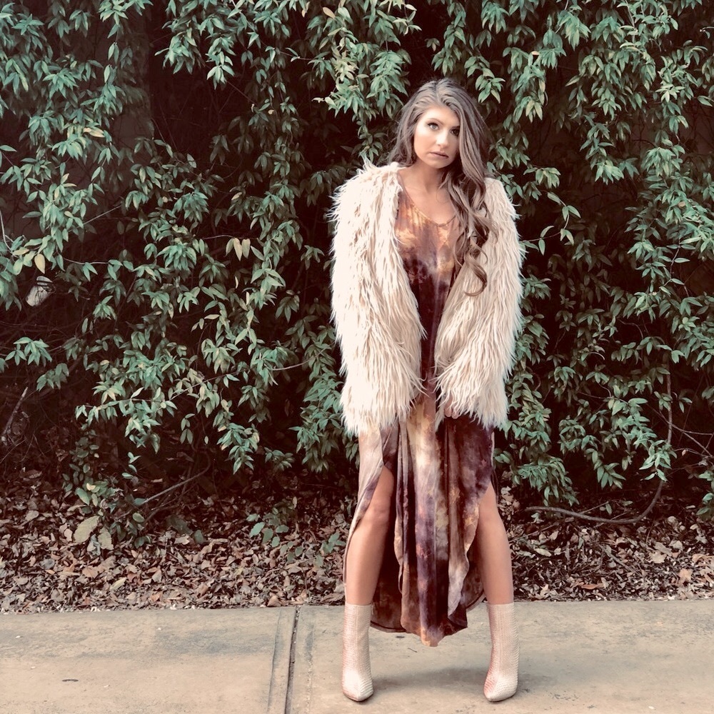 Cream Fur Coat